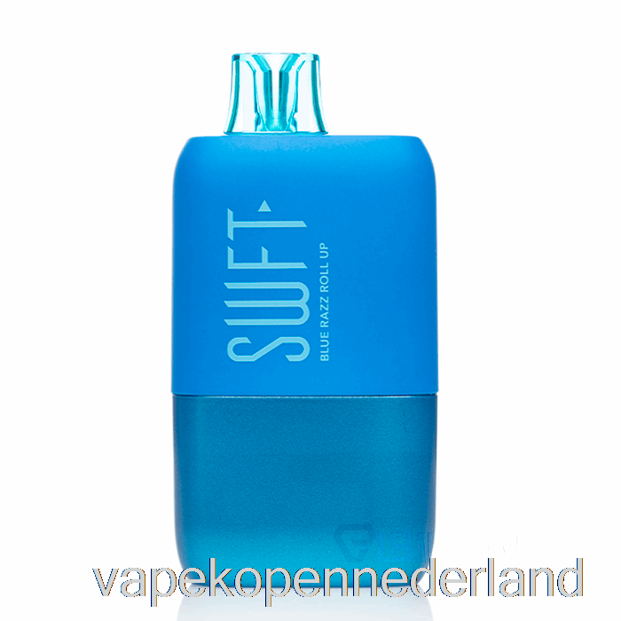 Elektronische Sigaret Vape Swft Icon 7500 Smart Display Wegwerp Blauwe Razz Oprollen